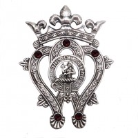 Large <br>Clan Scott Crest Luckenbooth Brooch